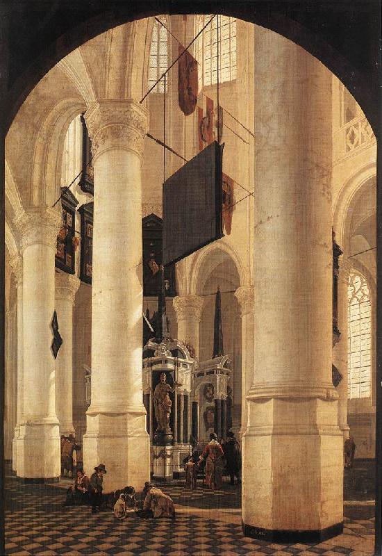 HOUCKGEEST, Gerard New Church in Delft with the Tomb of Willem the Silent g Germany oil painting art